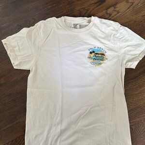 Palm Beach Graphic Tee - Cream